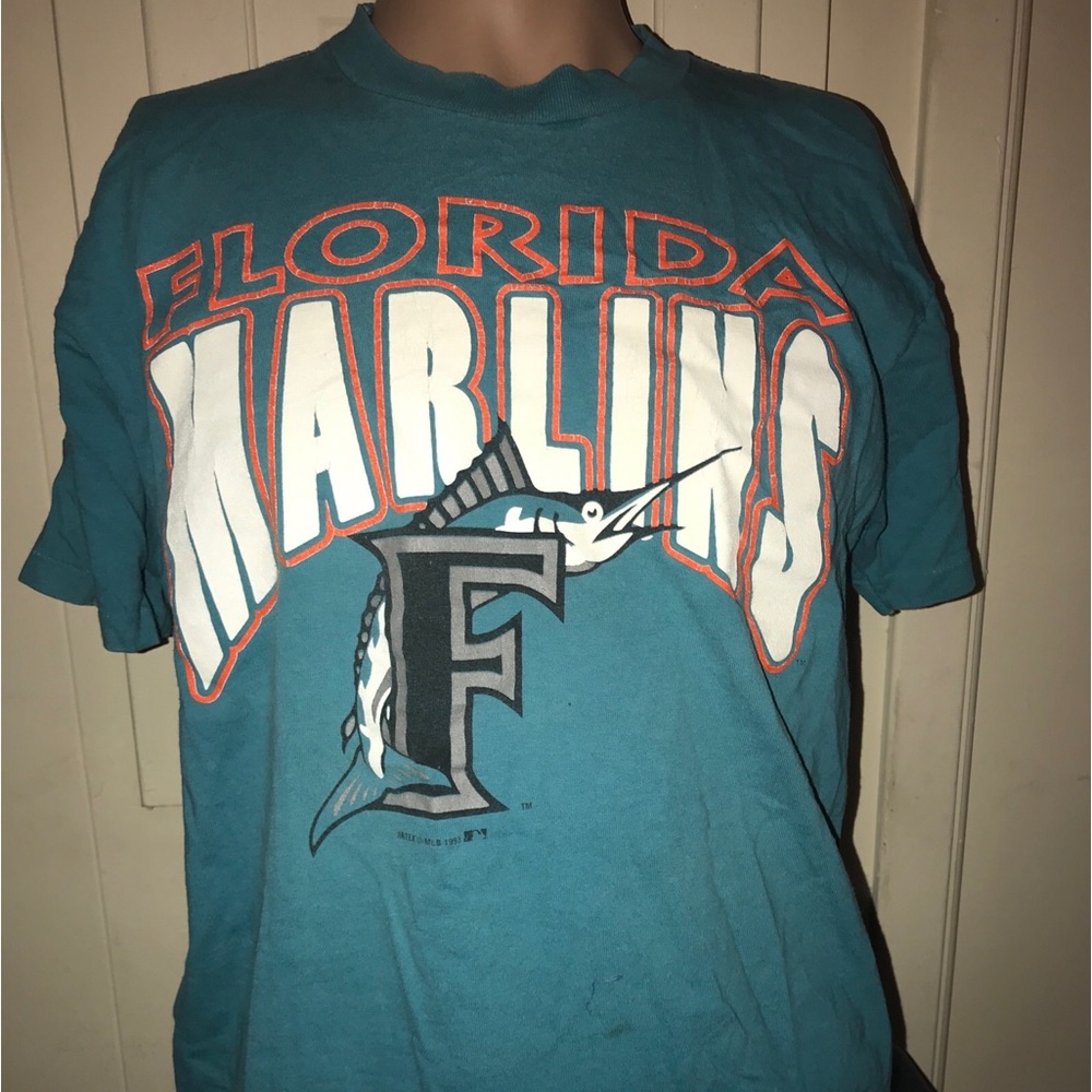 Vintage ‘93 Artex X MLB Florida Marlins Shirt
